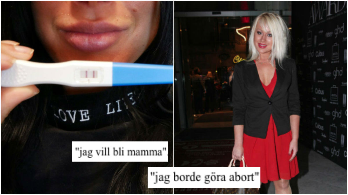 Gravid, Hanna Widerstedt, Abort